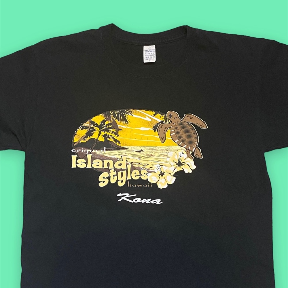 Vintage Island Styles Hawaii T Shirt